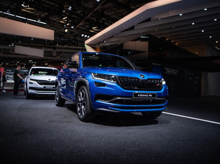 Škoda kodiaq z značko RS